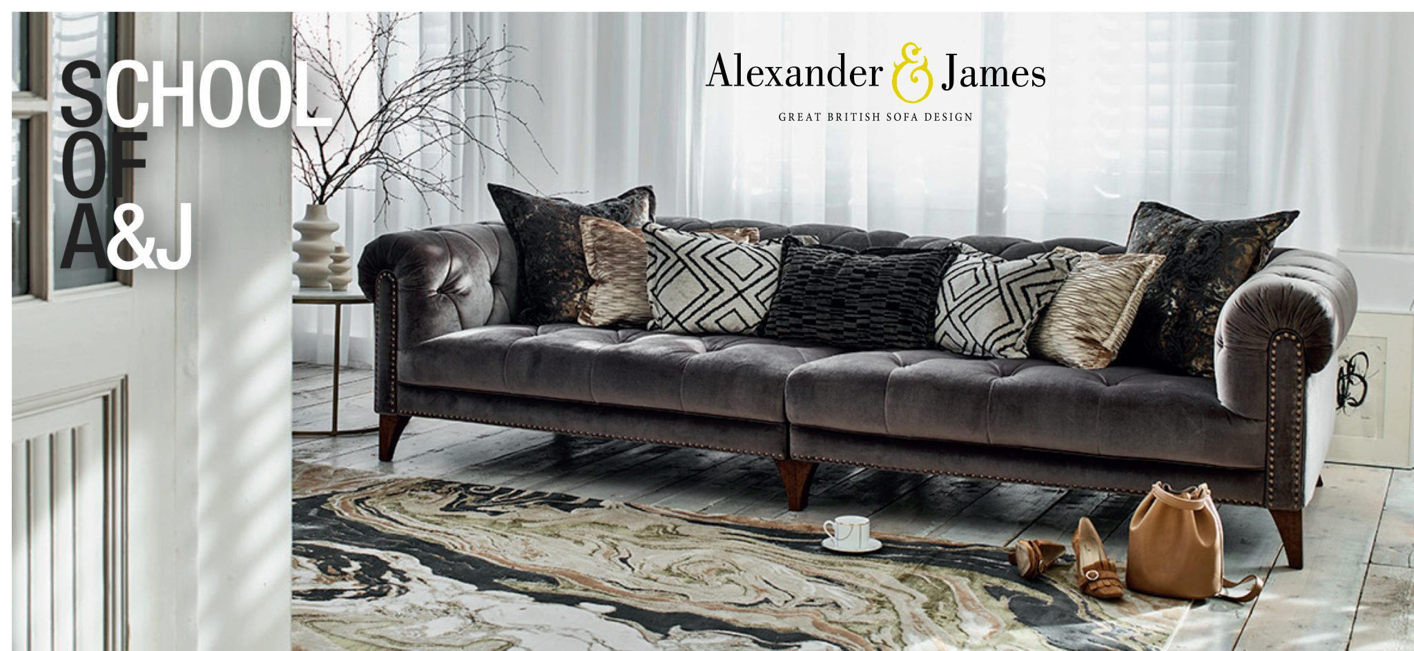 Alexander & James Hudson Pillow Back Snuggler Chair - Furniture World