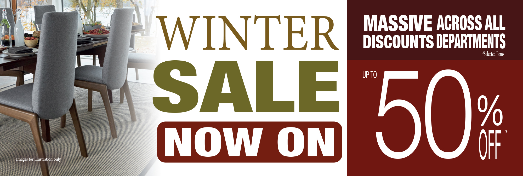 Winter Furniture Sale