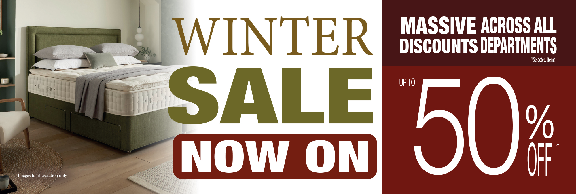 Beds Winter Sale